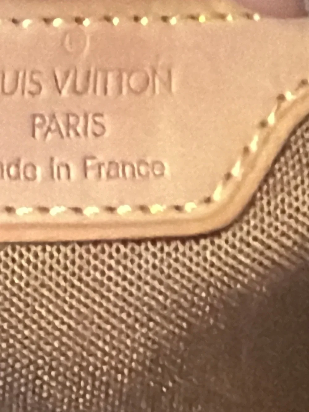 Louis Vuitton GM Brown Monogram Canvas Backpack with Tan Trim - Picture 12 of 17